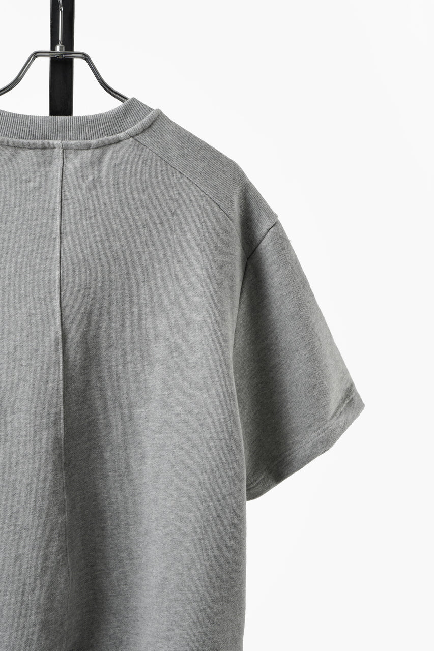 画像をギャラリービューアに読み込む, N/07 CREW NECK SWEAT TOP / ORGANIC COTTON (GREY)