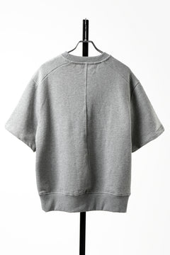 画像をギャラリービューアに読み込む, N/07 CREW NECK SWEAT TOP / ORGANIC COTTON (GREY)