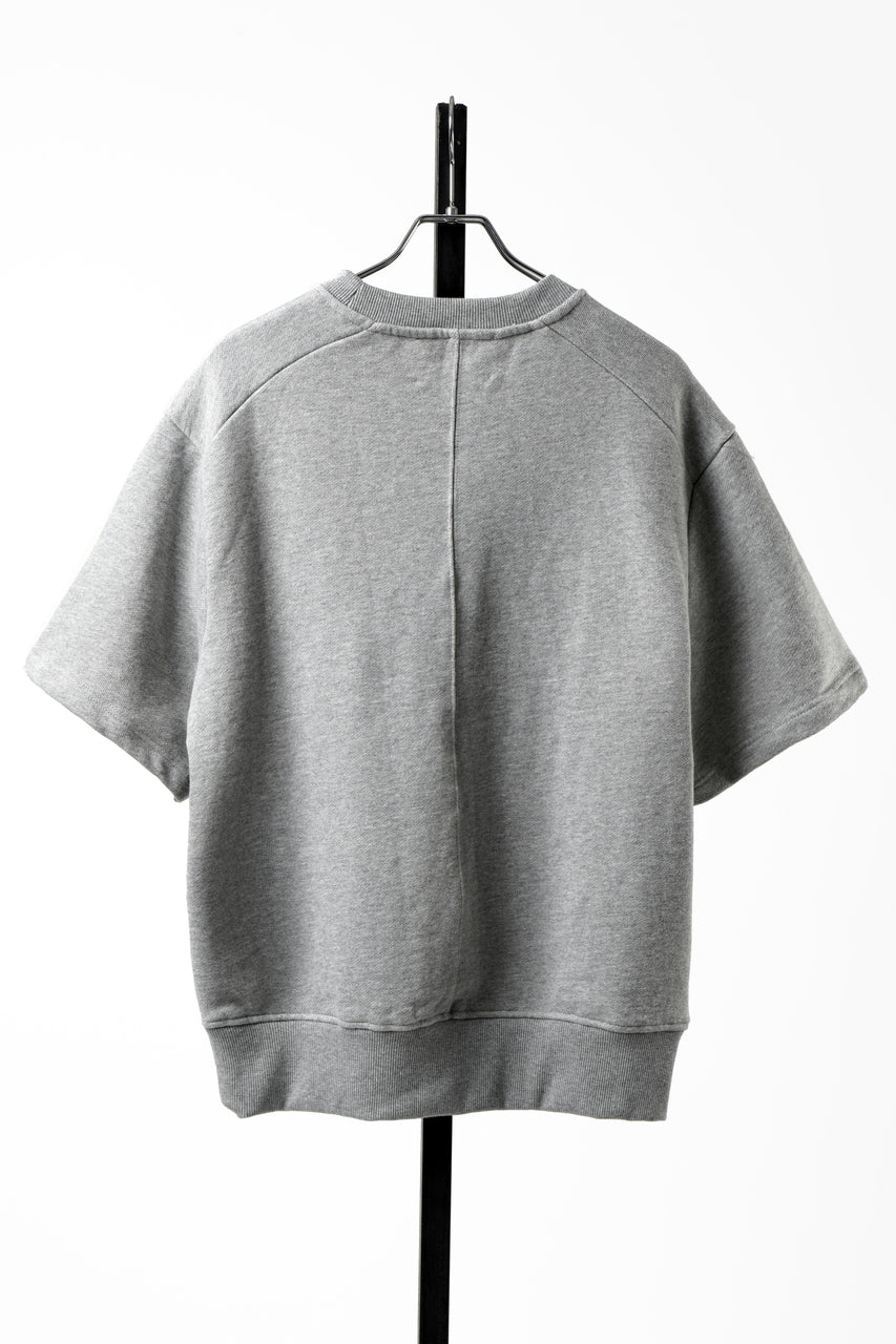 画像をギャラリービューアに読み込む, N/07 CREW NECK SWEAT TOP / ORGANIC COTTON (GREY)