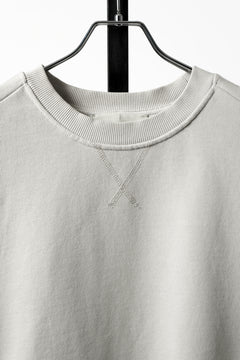 画像をギャラリービューアに読み込む, N/07 CREW NECK SWEAT TOP / ORGANIC COTTON (IVORY)