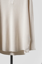 画像をギャラリービューアに読み込む, SEVEN LEATHERS WAFFLE HENLEY LONG SLEEVE TOPS (CREAM)