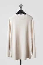 画像をギャラリービューアに読み込む, SEVEN LEATHERS WAFFLE HENLEY LONG SLEEVE TOPS (CREAM)