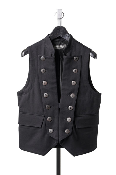 beauty:beast Napoleon Vest (BLACK)