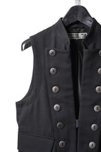 Load image into Gallery viewer, beauty:beast Napoleon Vest (BLACK)