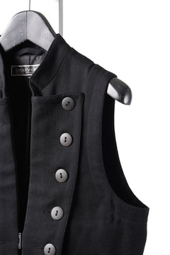 Load image into Gallery viewer, beauty:beast Napoleon Vest (BLACK)