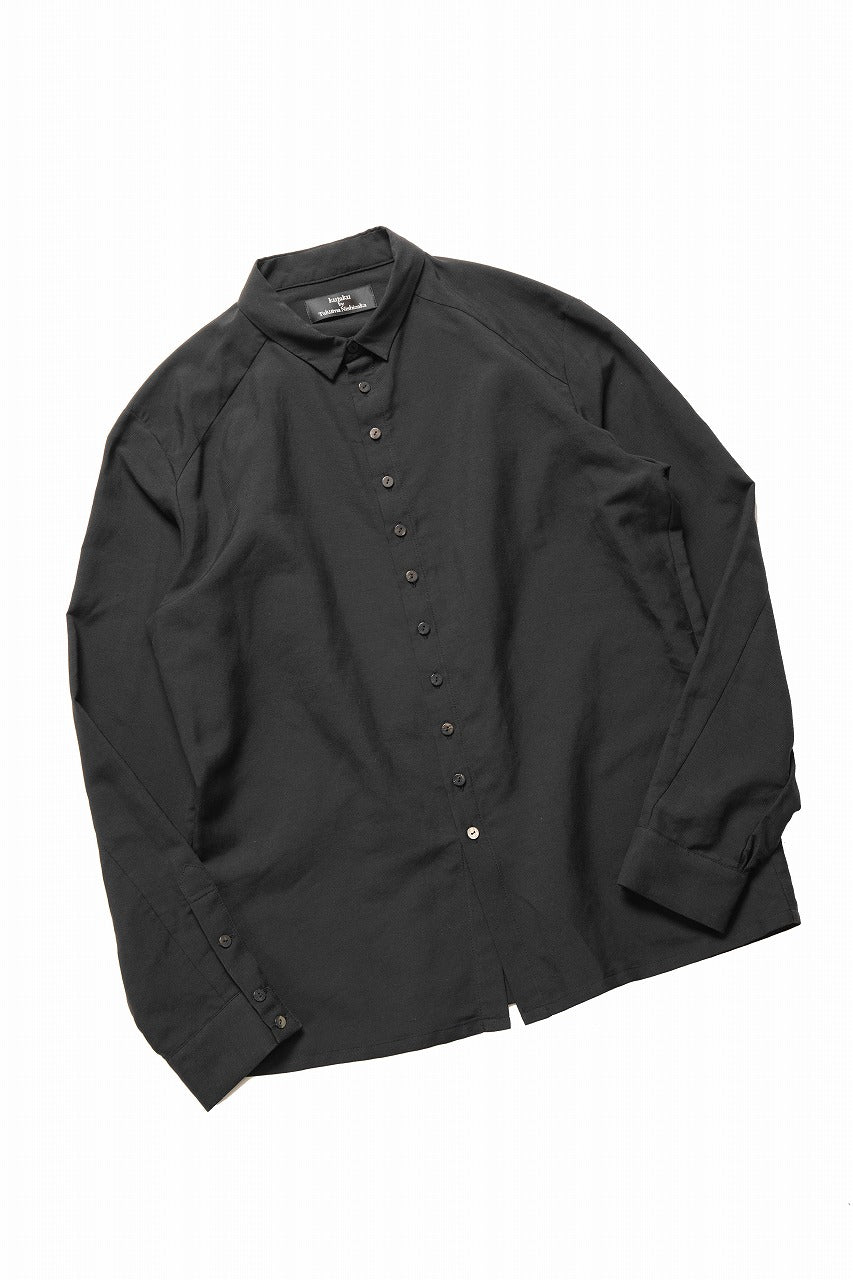 画像をギャラリービューアに読み込む, kujaku limited edition shirt / S-395-3 (black)