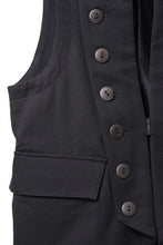Load image into Gallery viewer, beauty:beast Napoleon Vest (BLACK)