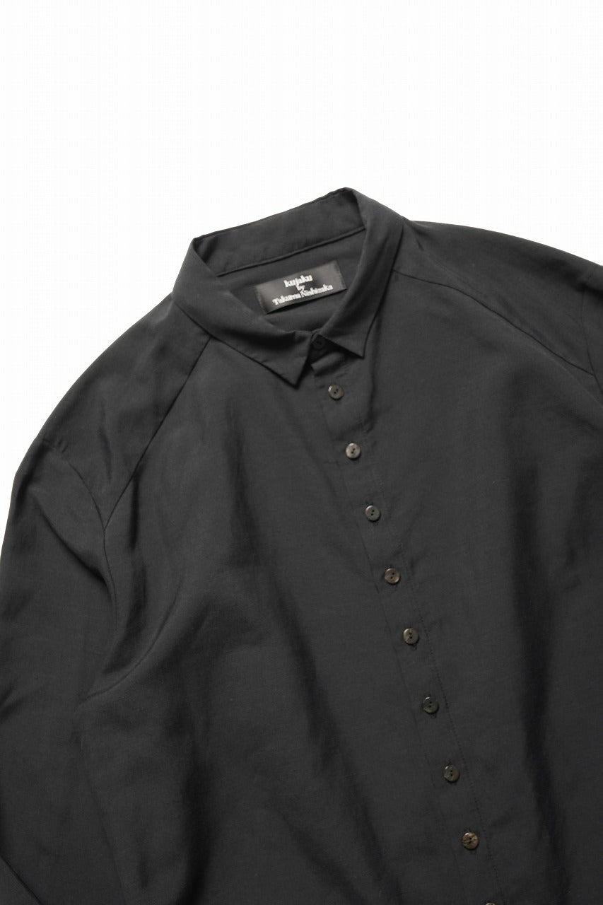 画像をギャラリービューアに読み込む, kujaku limited edition shirt / S-395-3 (black)