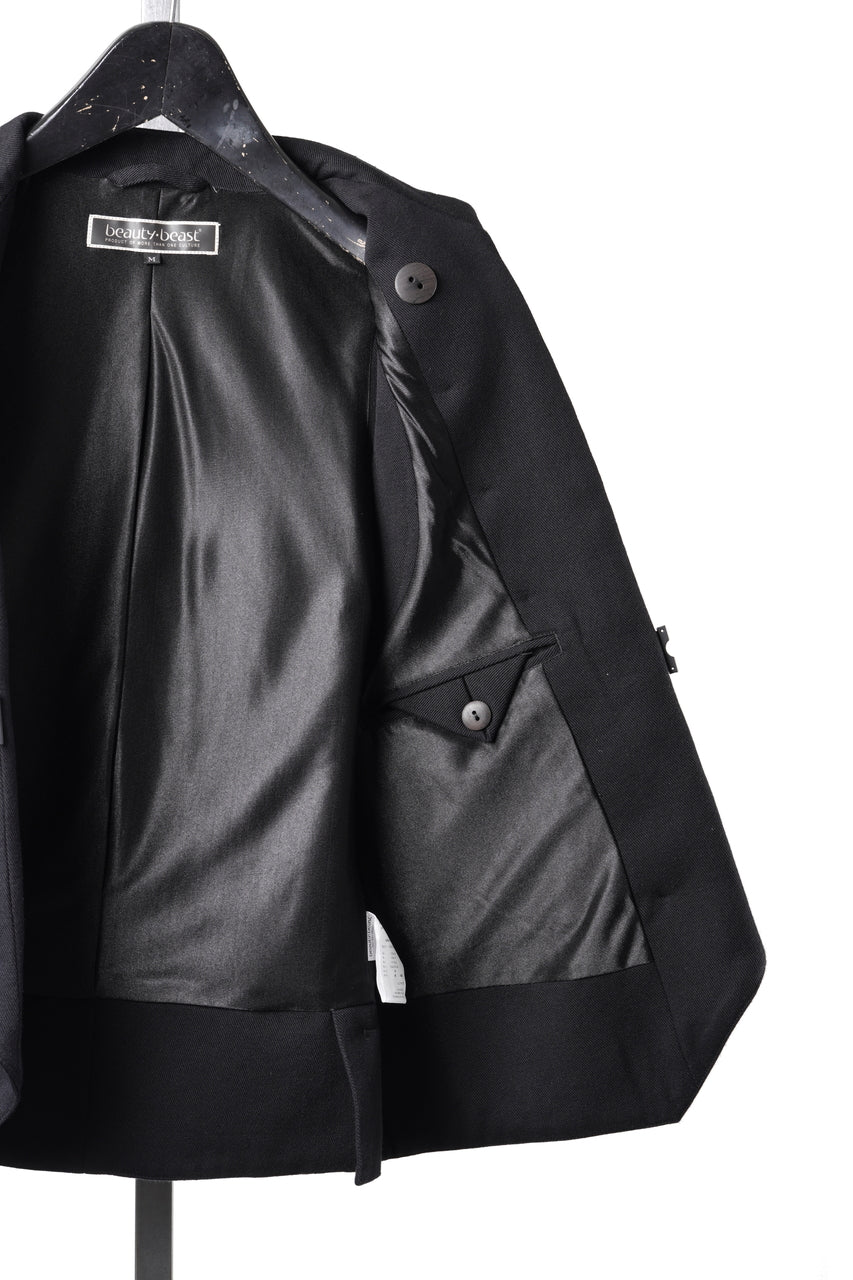 Load image into Gallery viewer, beauty:beast Napoleon Vest (BLACK)
