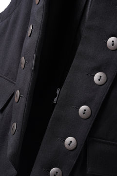 Load image into Gallery viewer, beauty:beast Napoleon Vest (BLACK)