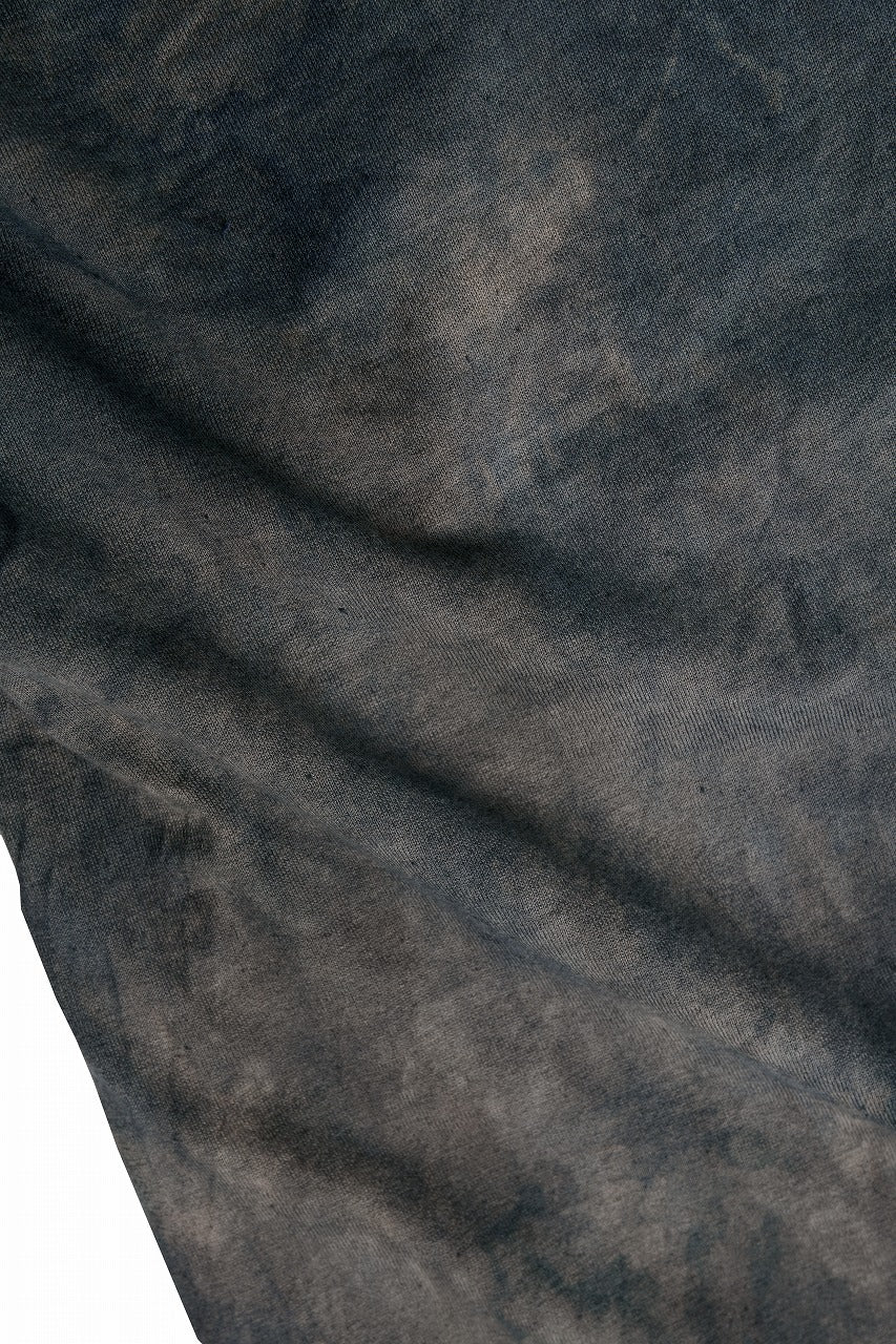 Load image into Gallery viewer, kujaku exclusive dyed crew neck long pullover / K-875-3 (dusk)