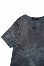 Load image into Gallery viewer, kujaku exclusive dyed crew neck H/S pulover / K-798-1 (verdigris)