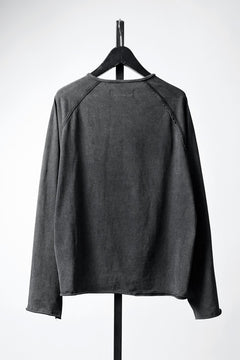 画像をギャラリービューアに読み込む, Professor.E HENLEY L/S TEE (COLD DYED GREY)
