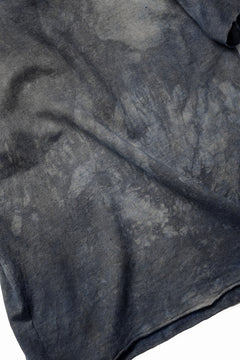 Load image into Gallery viewer, kujaku exclusive dyed crew neck H/S pulover / K-798-1 (verdigris)