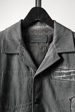 Load image into Gallery viewer, Professor.E AGED WORK JACKET (COLD DYED GREY)