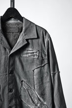 Load image into Gallery viewer, Professor.E AGED WORK JACKET (COLD DYED GREY)
