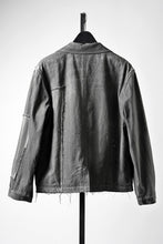 Load image into Gallery viewer, Professor.E AGED WORK JACKET (COLD DYED GREY)