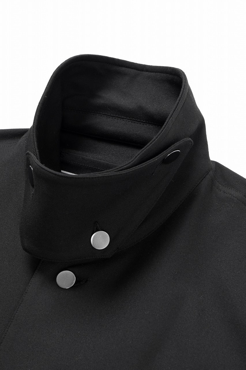 画像をギャラリービューアに読み込む, beauty : beast LAPEL COLLAR SHIRTS JACKET (BLACK)