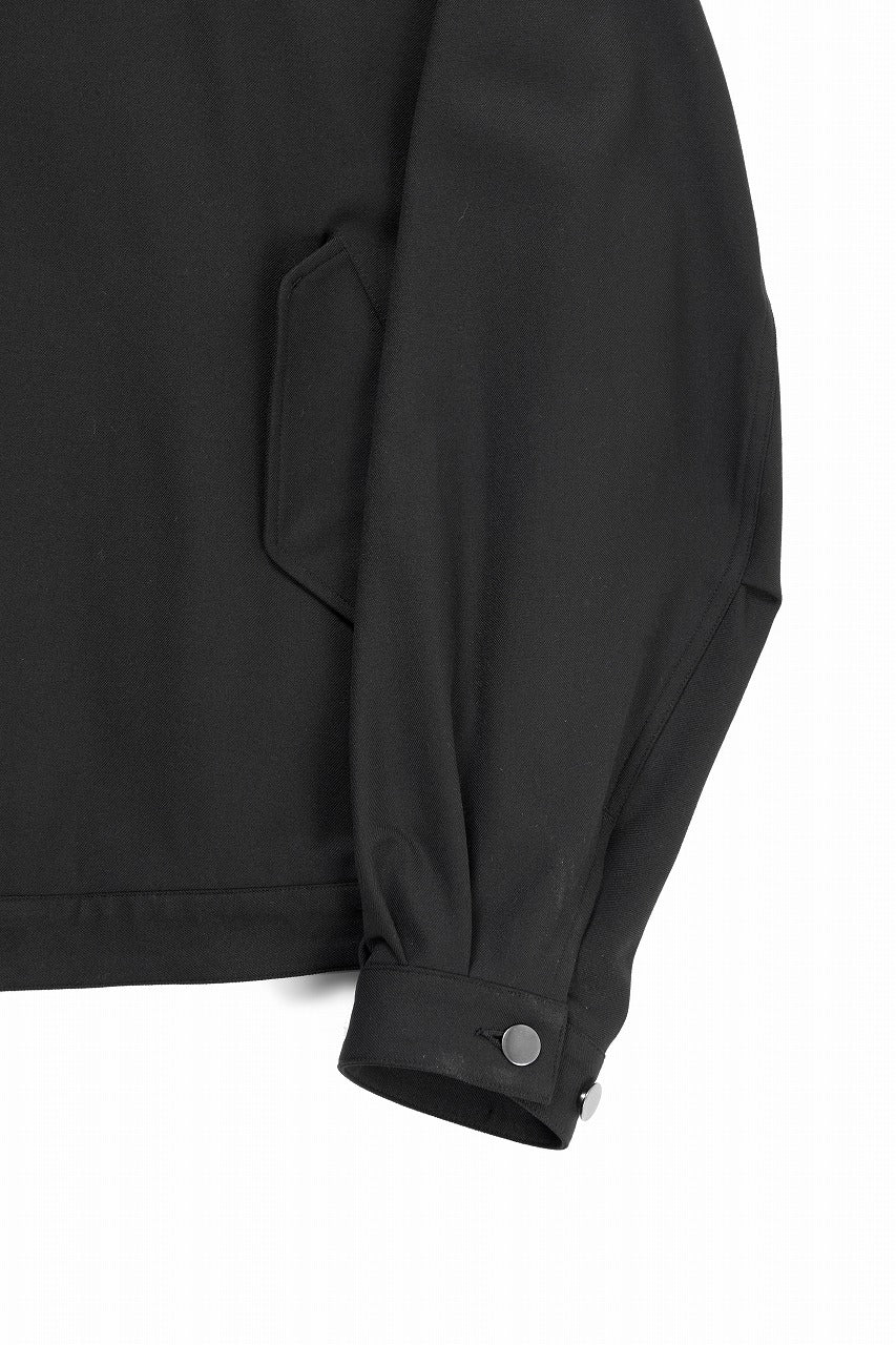 画像をギャラリービューアに読み込む, beauty : beast LAPEL COLLAR SHIRTS JACKET (BLACK)