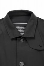 画像をギャラリービューアに読み込む, beauty : beast LAPEL COLLAR SHIRTS JACKET (BLACK)