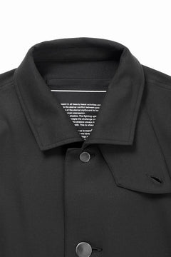 画像をギャラリービューアに読み込む, beauty : beast LAPEL COLLAR SHIRTS JACKET (BLACK)