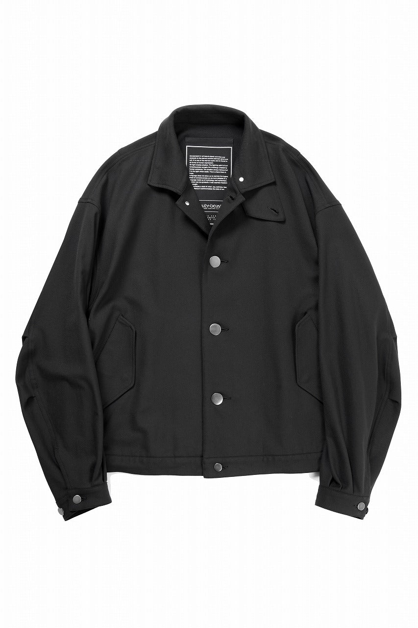 画像をギャラリービューアに読み込む, beauty : beast LAPEL COLLAR SHIRTS JACKET (BLACK)