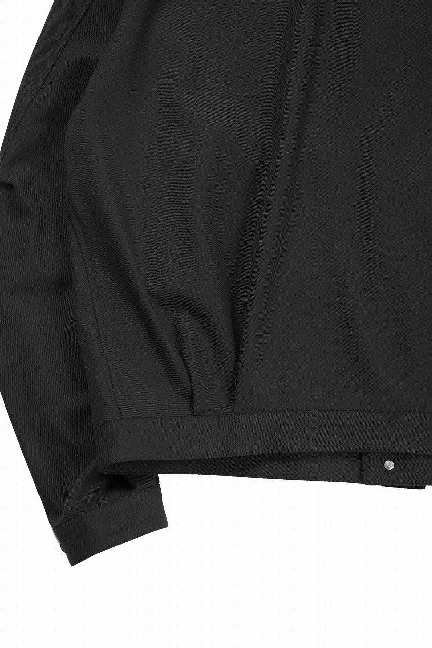 画像をギャラリービューアに読み込む, beauty : beast LAPEL COLLAR SHIRTS JACKET (BLACK)