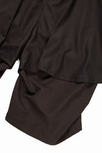 画像をギャラリービューアに読み込む, beauty : beast 8Q LAYERED SUPER WIDE SAROUEL PANTS (BROWN)