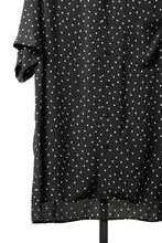 画像をギャラリービューアに読み込む, Y's for men POLKA DOT PATTERN ALOHA SHIRT / CUPRA &amp; RAYON (BLACK)