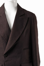 画像をギャラリービューアに読み込む, beauty : beast DOUBLE BREASTED UNCONSCIOUS JACKET (BROWN)