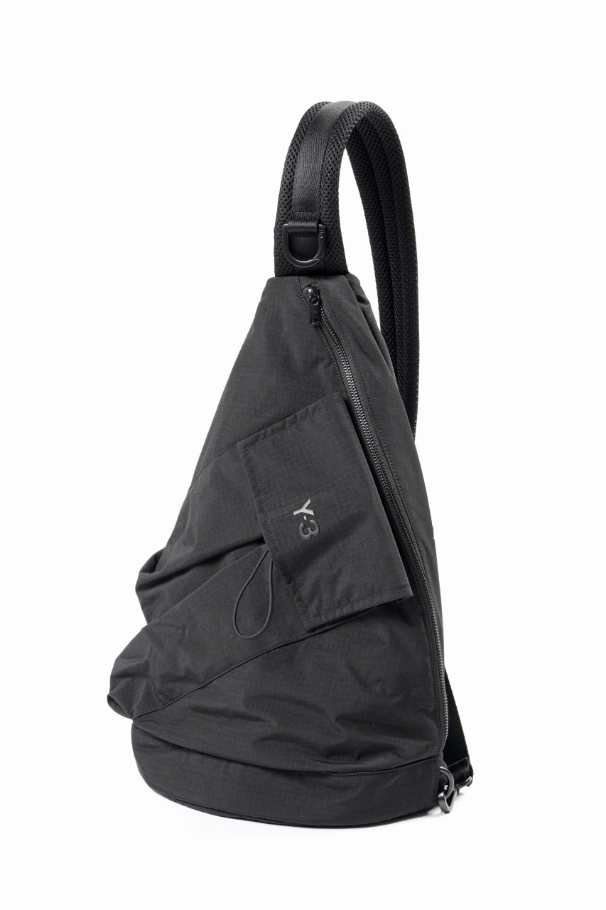Y-3 SLING V2 ショルダーバッグ Shop Online - Y-3 Yohji Yamamoto UTILITY SLING BAG (BLACK) – LOOM