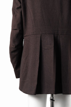 画像をギャラリービューアに読み込む, beauty : beast DOUBLE BREASTED UNCONSCIOUS JACKET (BROWN)