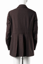 画像をギャラリービューアに読み込む, beauty : beast DOUBLE BREASTED UNCONSCIOUS JACKET (BROWN)