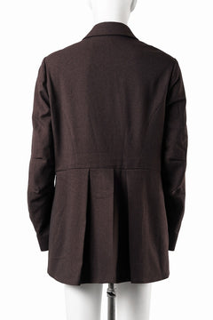 画像をギャラリービューアに読み込む, beauty : beast DOUBLE BREASTED UNCONSCIOUS JACKET (BROWN)