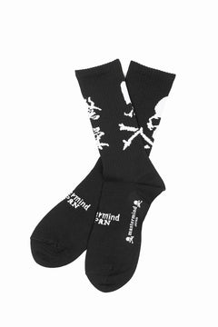 画像をギャラリービューアに読み込む, mastermind JAPAN STITCH CREW SOCKS (BLACK)
