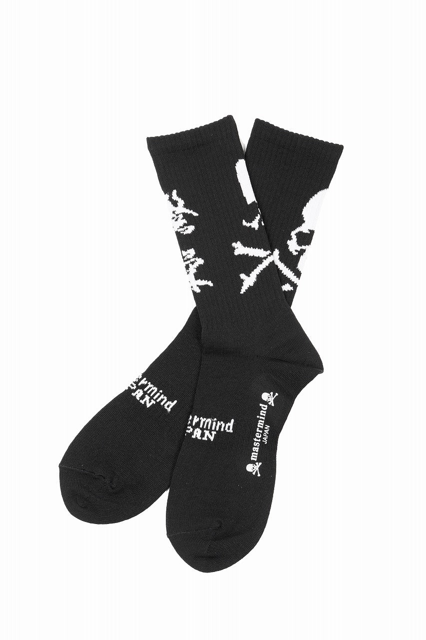 mastermind JAPAN STITCH CREW SOCKS (BLACK)の商品ページ | マスター
