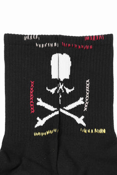 画像をギャラリービューアに読み込む, MASTERMIND WORLD STITCH CREW SOCKS (BLACK)