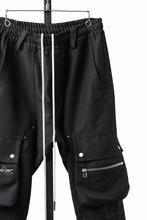画像をギャラリービューアに読み込む, 【SAMPLE SALE】A.F ARTEFACT SOLID CARGO PANTS / WOOLISH TWILL CLOTH (BLACK)