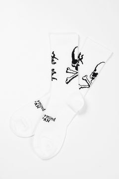 画像をギャラリービューアに読み込む, mastermind JAPAN STITCH CREW SOCKS (WHITE)