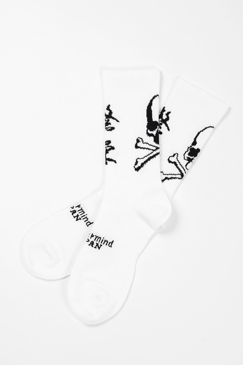 画像をギャラリービューアに読み込む, mastermind JAPAN STITCH CREW SOCKS (WHITE)