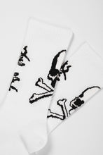 画像をギャラリービューアに読み込む, mastermind JAPAN STITCH CREW SOCKS (WHITE)