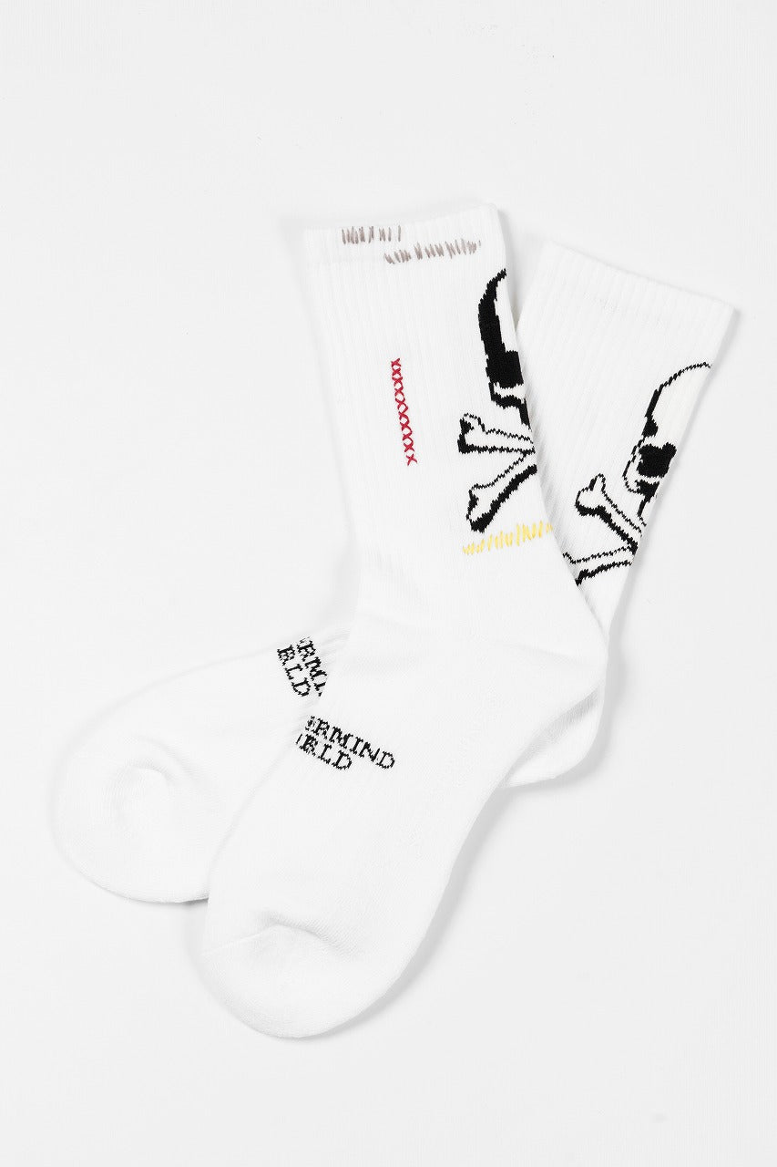 画像をギャラリービューアに読み込む, MASTERMIND WORLD STITCH CREW SOCKS (WHITE)