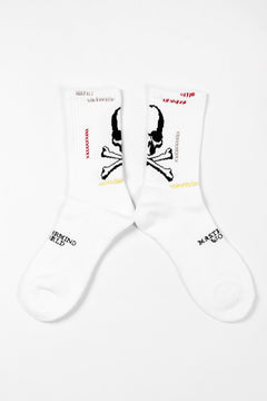 画像をギャラリービューアに読み込む, MASTERMIND WORLD STITCH CREW SOCKS (WHITE)