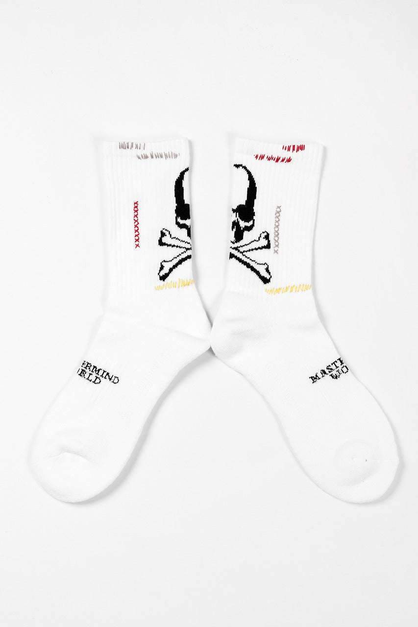 画像をギャラリービューアに読み込む, MASTERMIND WORLD STITCH CREW SOCKS (WHITE)