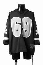 画像をギャラリービューアに読み込む, mastermind JAPAN FOOTBALL SWEATER TOP (BLACK)