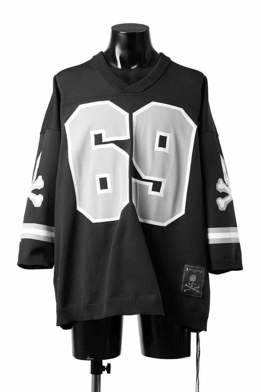 mastermind JAPAN FOOTBALL SWEATER TOP (BLACK)の商品ページ