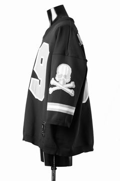 画像をギャラリービューアに読み込む, mastermind JAPAN FOOTBALL SWEATER TOP (BLACK)