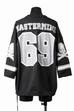 画像をギャラリービューアに読み込む, mastermind JAPAN FOOTBALL SWEATER TOP (BLACK)