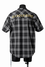 画像をギャラリービューアに読み込む, mastermind JAPAN MIXED-FABRIC POCKET SS TEE / REGULAR FIT (BLACK x BLACK)