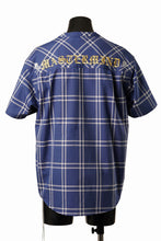 画像をギャラリービューアに読み込む, mastermind JAPAN MIXED-FABRIC POCKET SS TEE / REGULAR FIT (NAVY x NAVY)